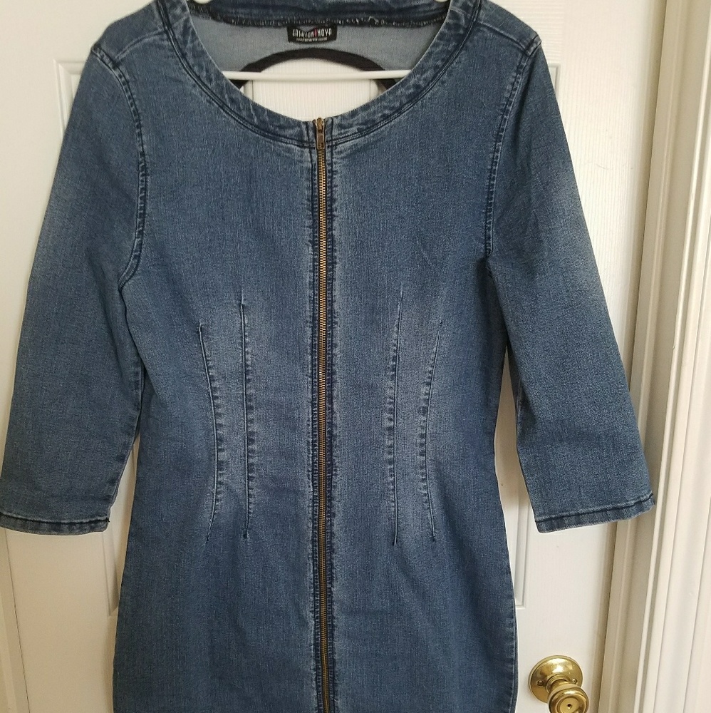 🌺 Fashion Nova jean dress!